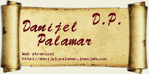 Danijel Palamar vizit kartica